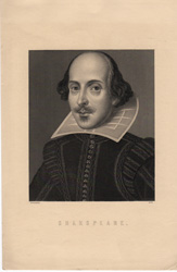 William Shakespeare antique prints